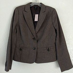 Ann Taylor Blazer Size 10P Brown
